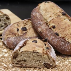 Pan de pasas 310 g./ud. Caja de 27 unidades