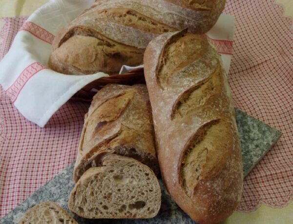 Pan de trigo y centeno 540 g./ud. Caja de 16 unidades